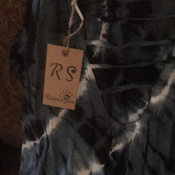 Rising Sun rye dye dress size Large fits 10 to 12 possibly 14 - Picture 4 of 5